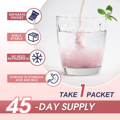 4-in-1 Probiotics, 100 Billion CFUs, 45 Packs