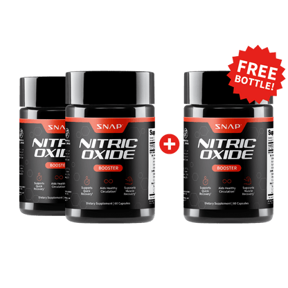 Nitric Oxide Booster - 3 Bottles