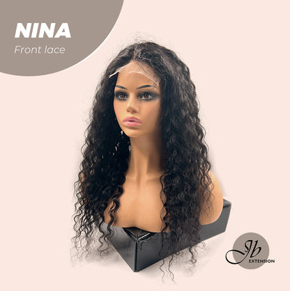 JBEXTENSION real human hair wig 5X5 Hd Lace Closure Wig Human Hair For Women Water Wave Closure Wigs Pre Plucked With Baby Hair Free Deep Part Glueless Hair Grade 8a 16 inch NINA