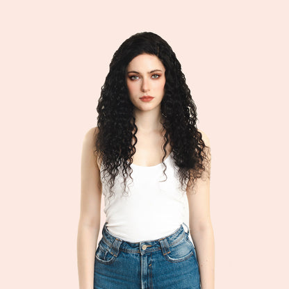 JBEXTENSION real human hair wig 5X5 Hd Lace Closure Wig Human Hair For Women Water Wave Closure Wigs Pre Plucked With Baby Hair Free Deep Part Glueless Hair Grade 8a 16 inch NINA