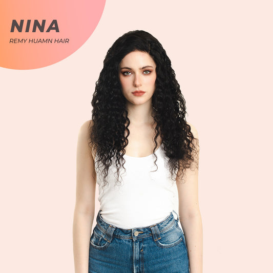 JBEXTENSION real human hair wig 5X5 Hd Lace Closure Wig Human Hair For Women Water Wave Closure Wigs Pre Plucked With Baby Hair Free Deep Part Glueless Hair Grade 8a 16 inch NINA