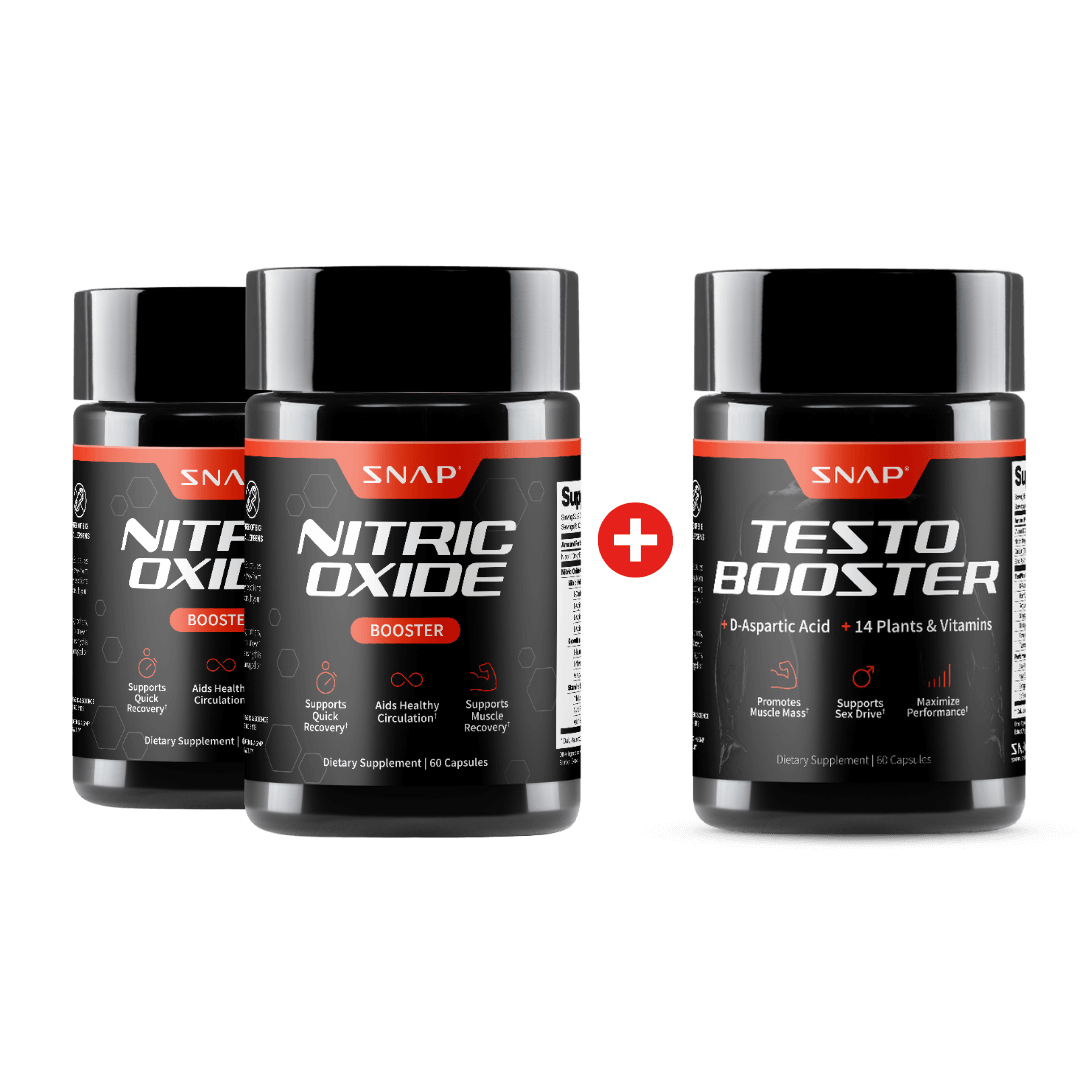 Nitric Oxide + Testo Booster (2+1 BOGO)