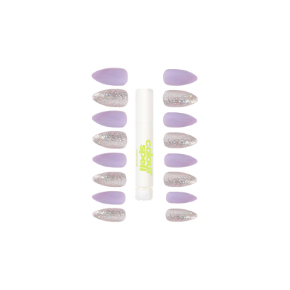 Press On Nails & Glue - Floral Dream