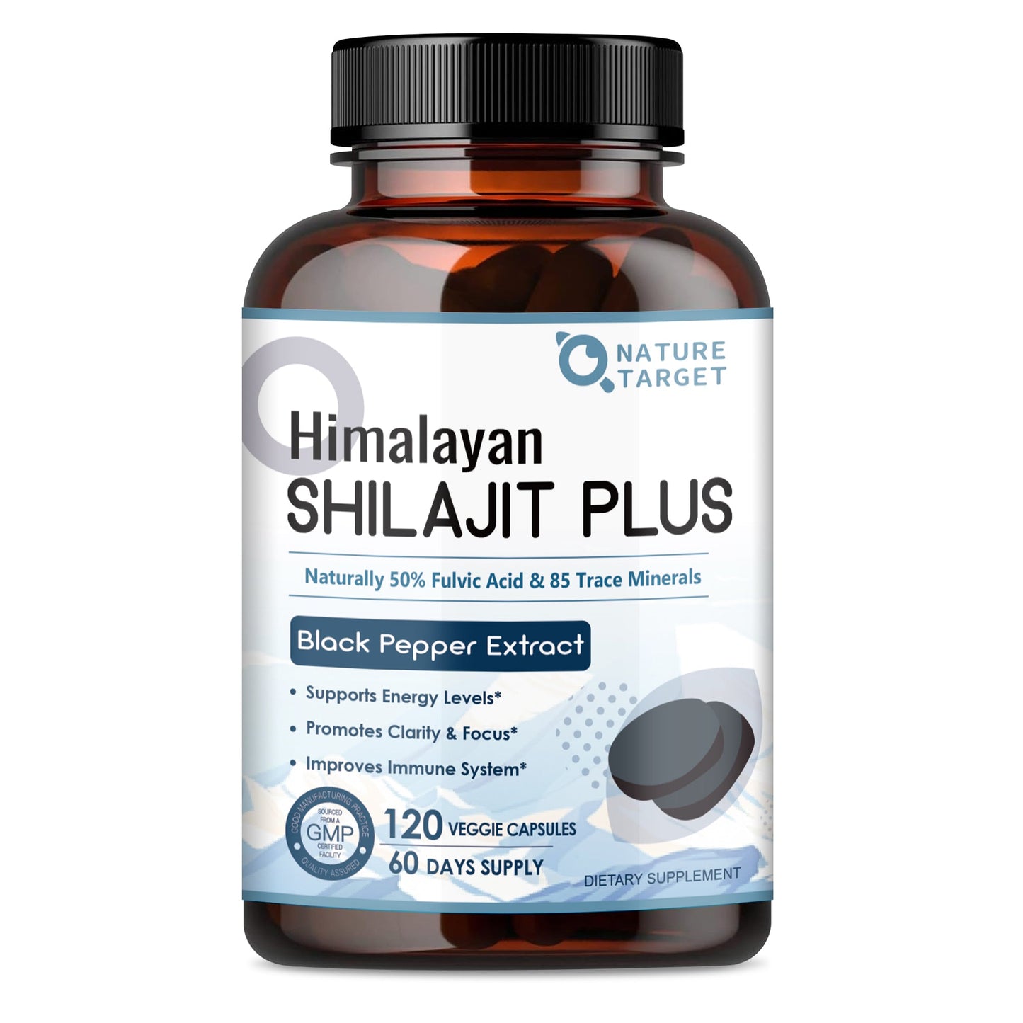 Himalayan Shilajit Capsules, 120 Veggie Capsules