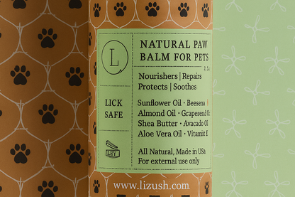 Natural Paw Balm for Dogs & Cats – Soothing Paw Protector
