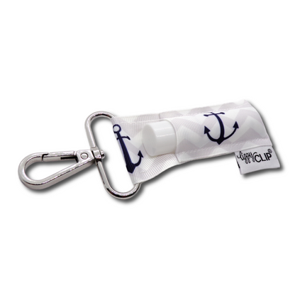 Navy Anchors LippyClip® - Economy Hardware + No Packaging