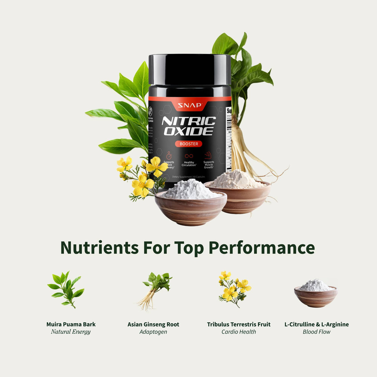 Nitric Oxide + Testo Booster (2+1 BOGO)