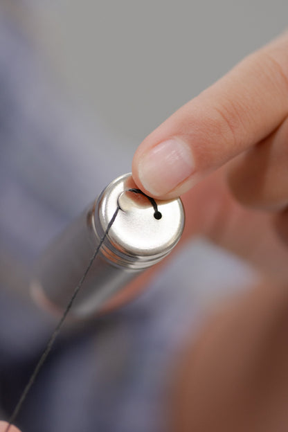 Charcoal Floss - Stainless Steel Holder - No Tox Life®