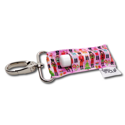 Pink Nutcrackers LippyClip® Lip Balm Holder