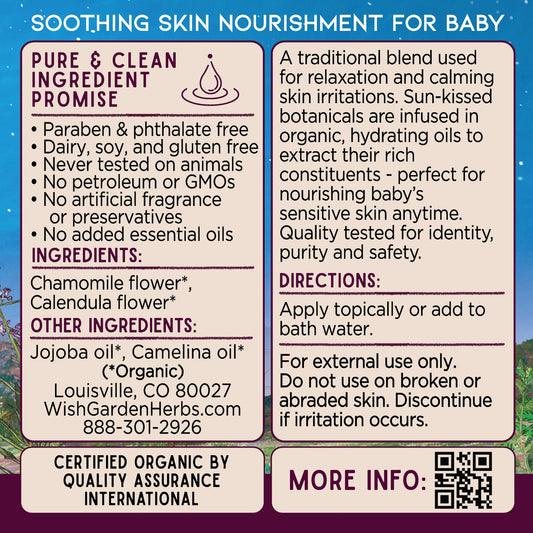 ¡Oh, cariño! Aceite de manzanilla