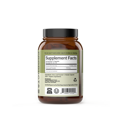 Organic Olive Leaf Capsules