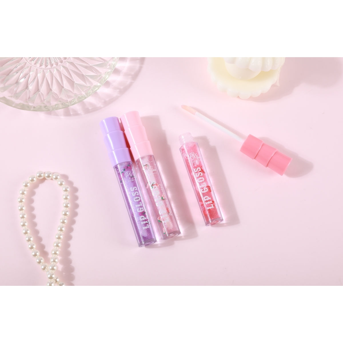 Brillo labial de frutas