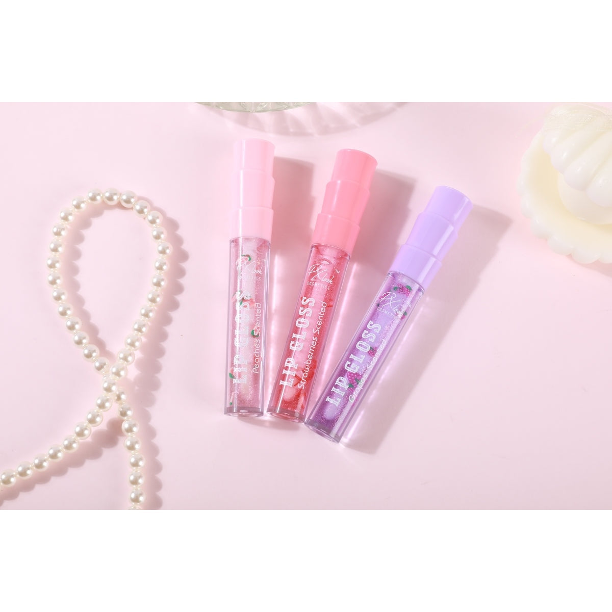 Brillo labial de frutas