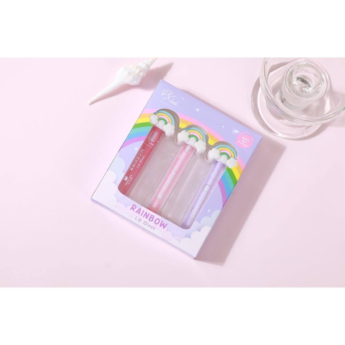 Set de brillo labial arcoíris PxLook