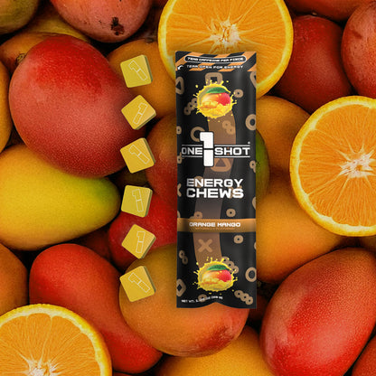 Orange Mango Energy Chews (6 Piece Sleeve)