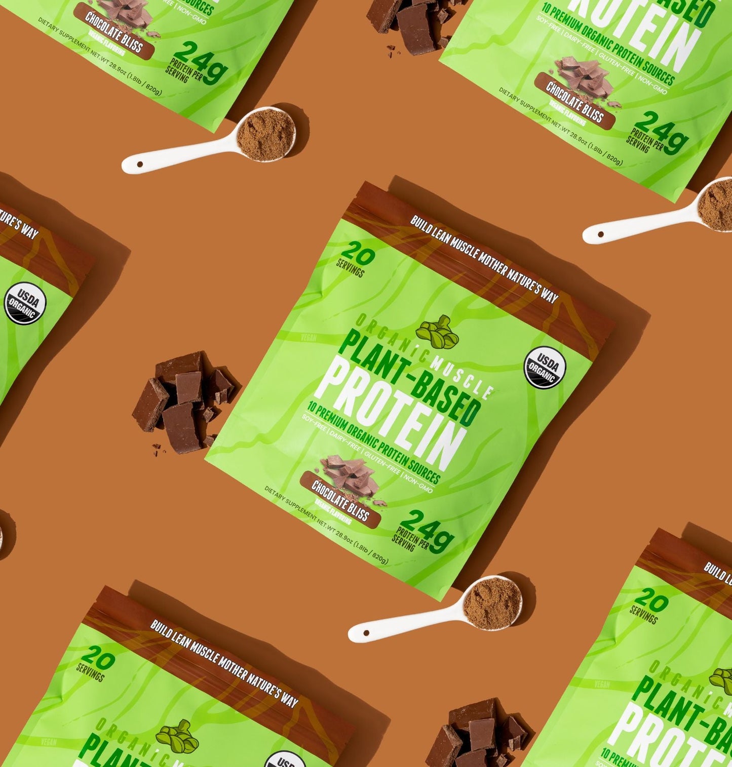 Organic Vegan Protein - Chocolate