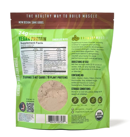 Organic Vegan Protein - Chocolate