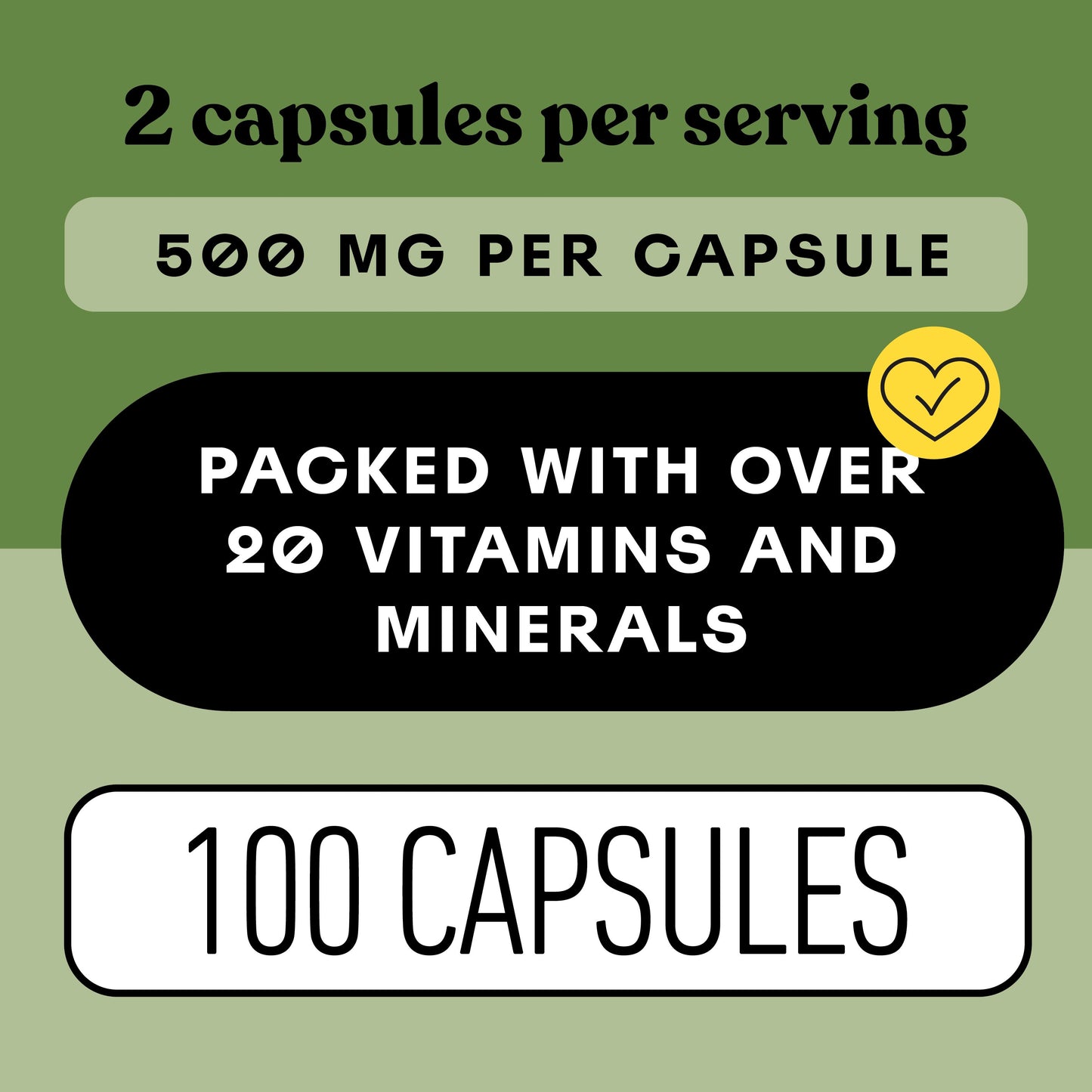 Organic Chlorella Capsules