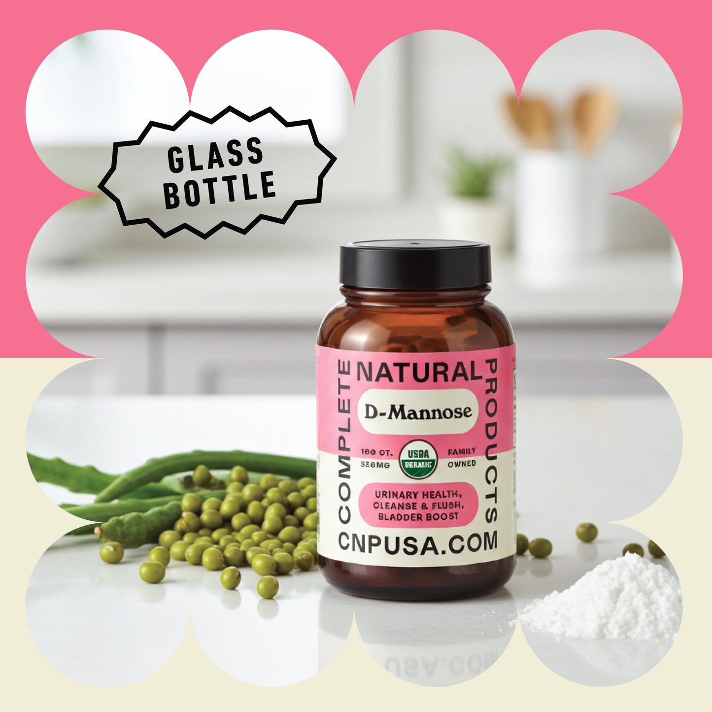 Organic D-Mannose Capsules