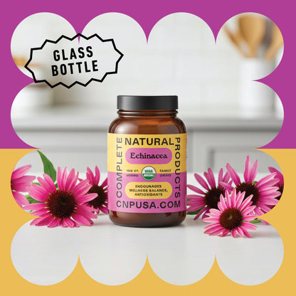 Cápsulas de equinácea orgánica