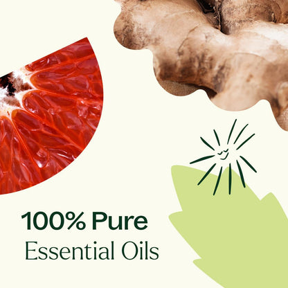 Mezcla de aceites esenciales de energía orgánica