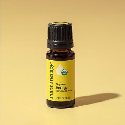 Mezcla de aceites esenciales de energía orgánica
