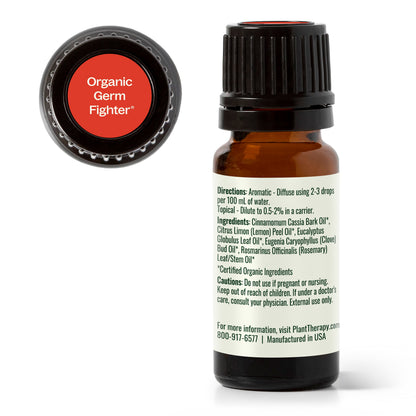 Aceite esencial orgánico germicida