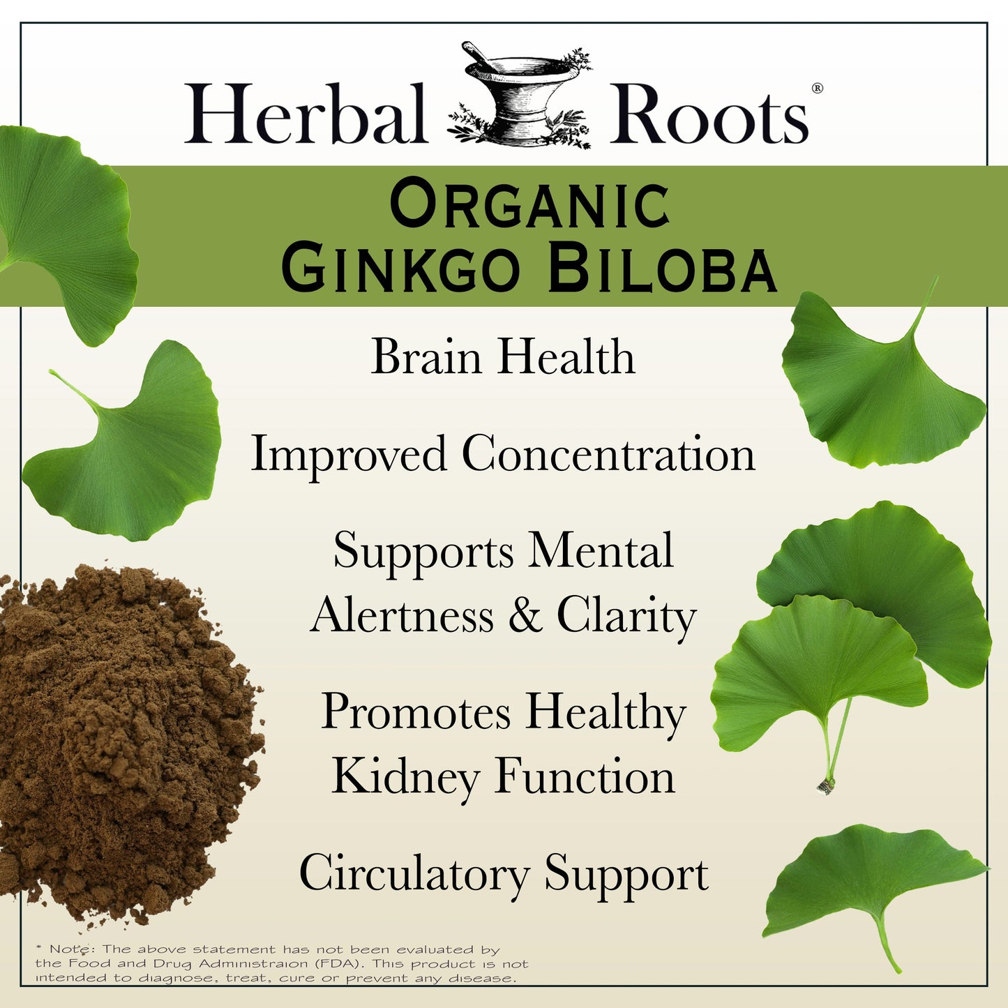 Organic Ginkgo Biloba