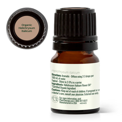 Aceite Esencial de Helichrysum Italicum Orgánico