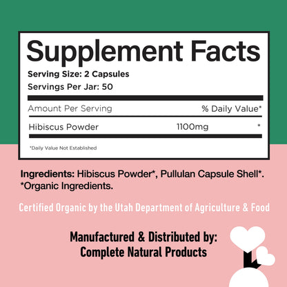 Organic Hibiscus Capsules