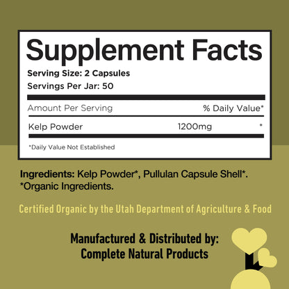Organic Kelp Capsules