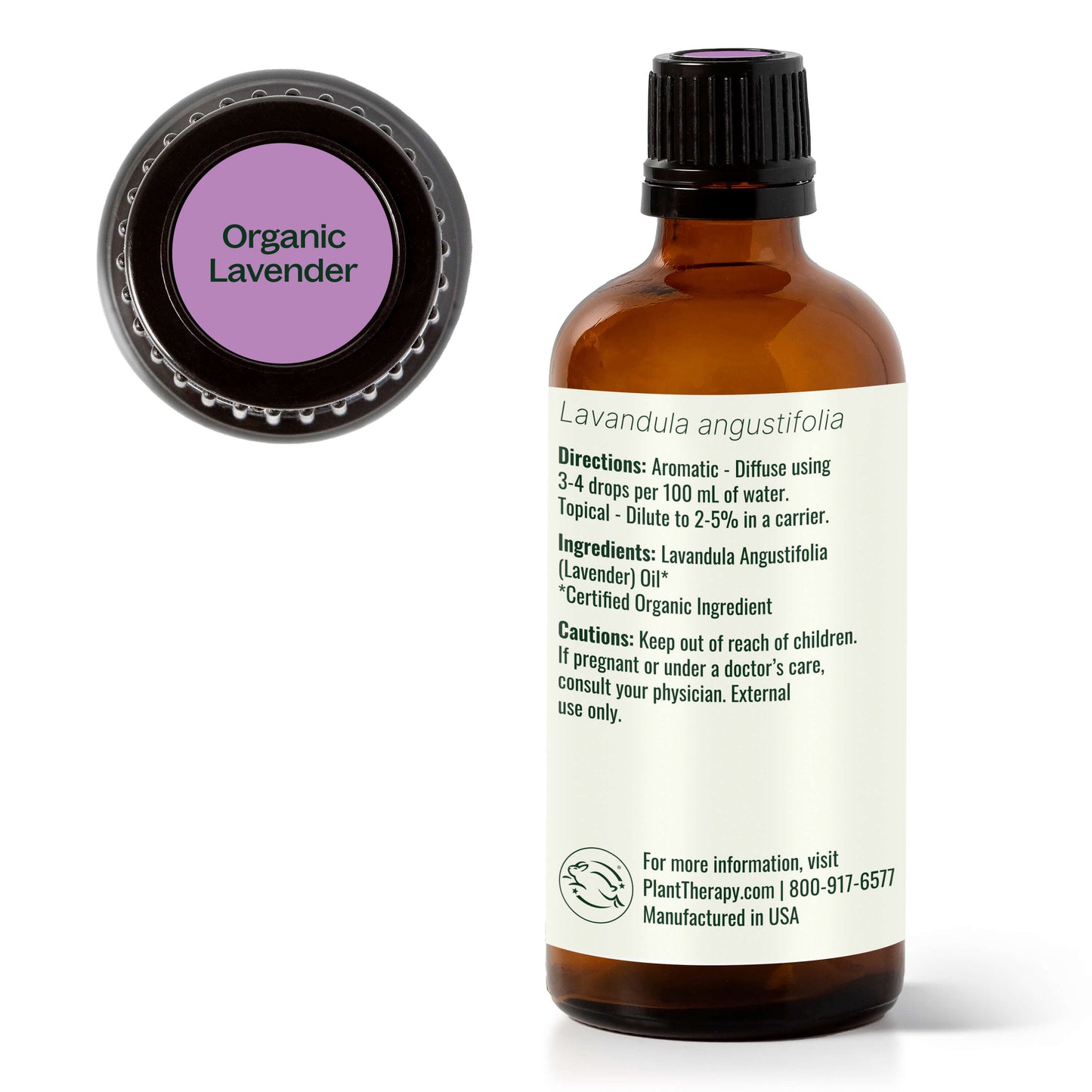 Aceite esencial de lavanda orgánica