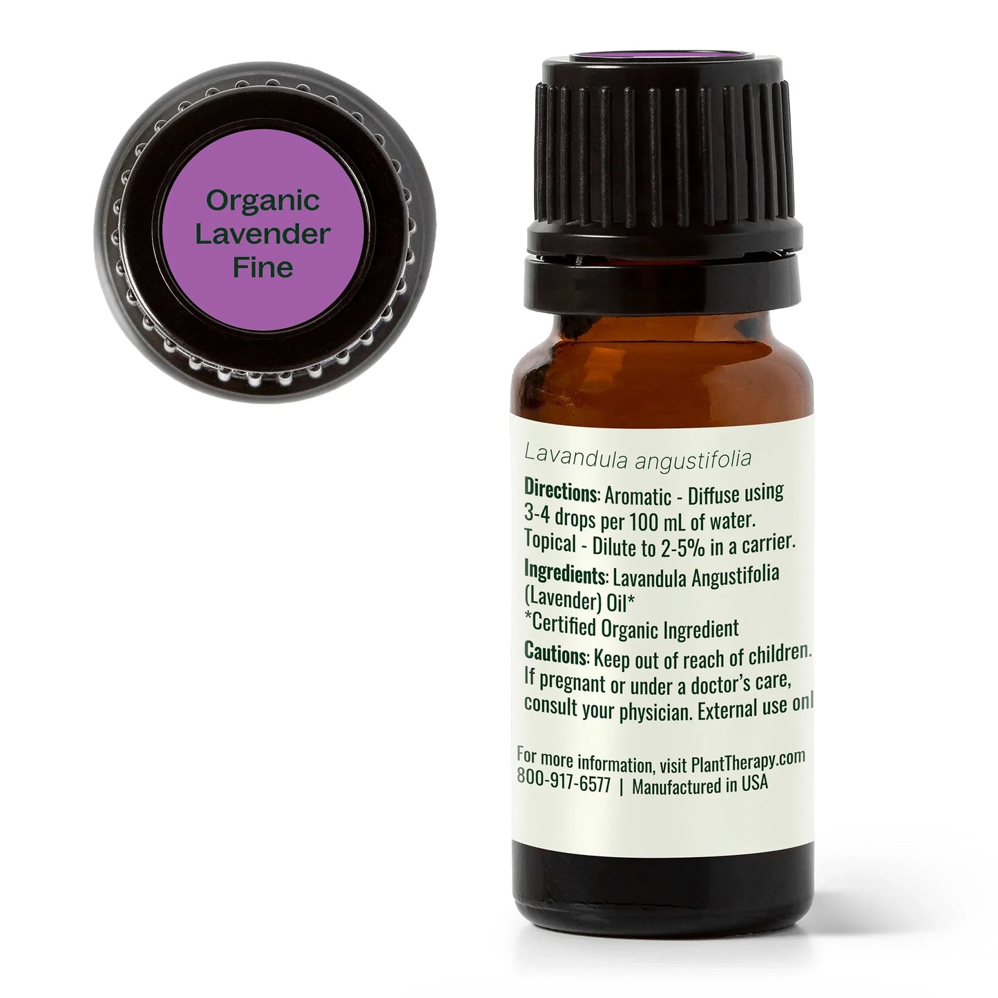 Aceite esencial fino de lavanda orgánica