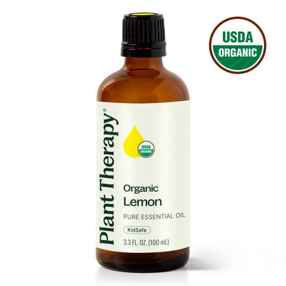 Aceite esencial de limón orgánico