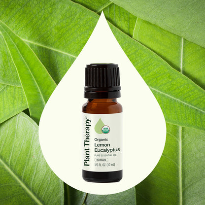 Aceite esencial de eucalipto y limón orgánico