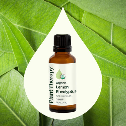 Aceite esencial de eucalipto y limón orgánico