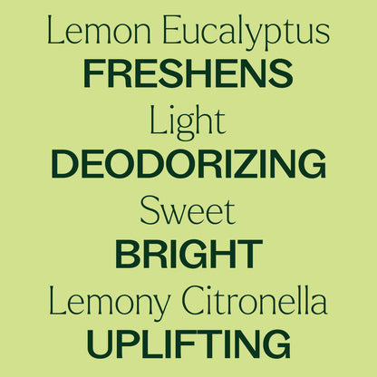 Aceite esencial de eucalipto y limón orgánico
