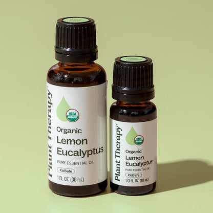 Aceite esencial de eucalipto y limón orgánico