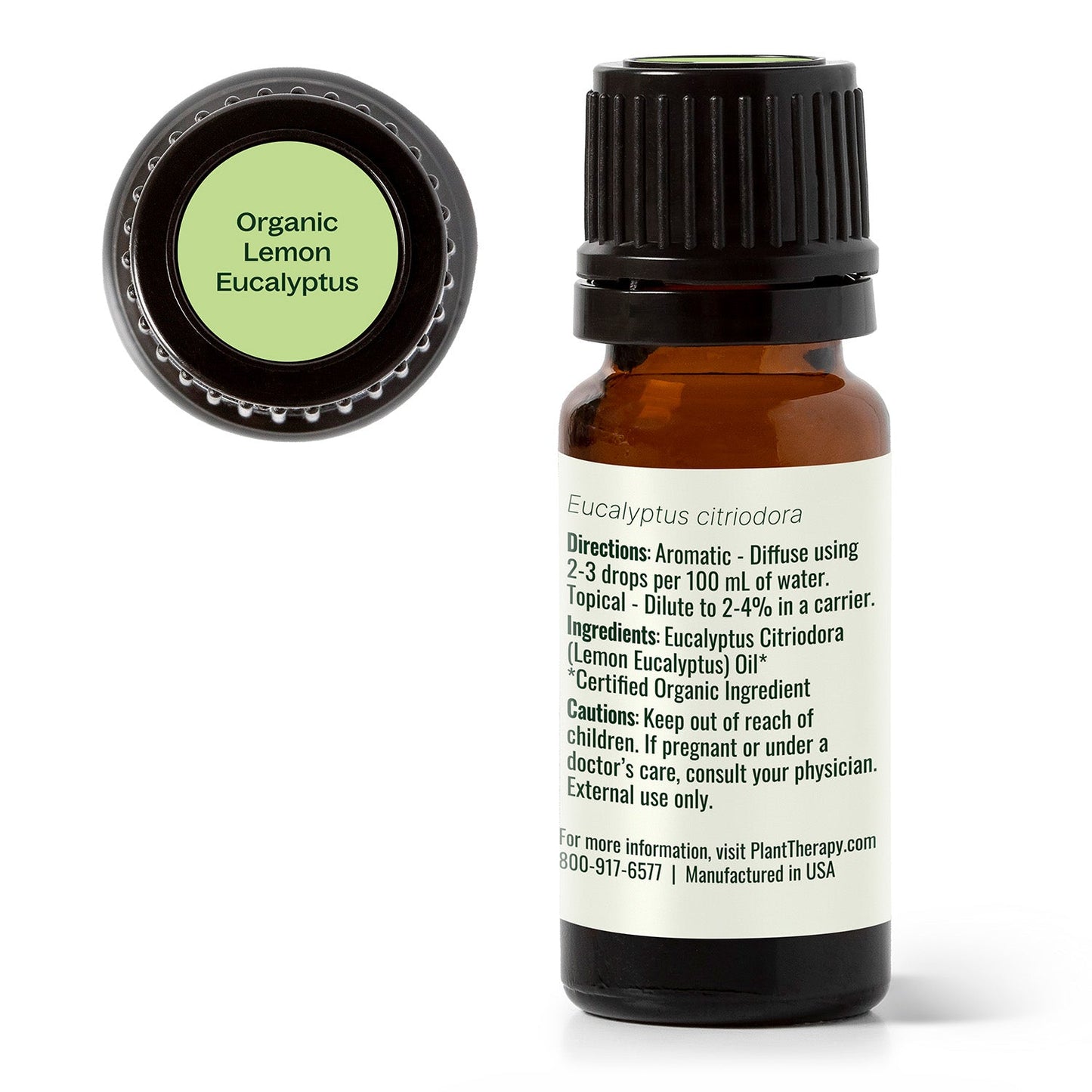 Aceite esencial de eucalipto y limón orgánico