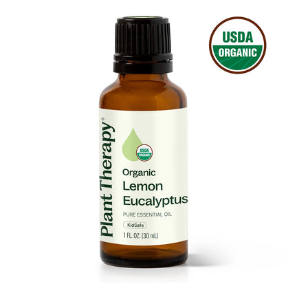 Aceite esencial de eucalipto y limón orgánico