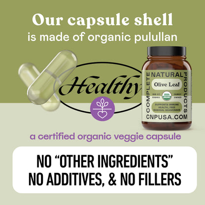 Organic Olive Leaf Capsules