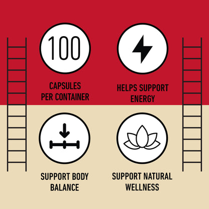 Organic Red Maca Root Capsules