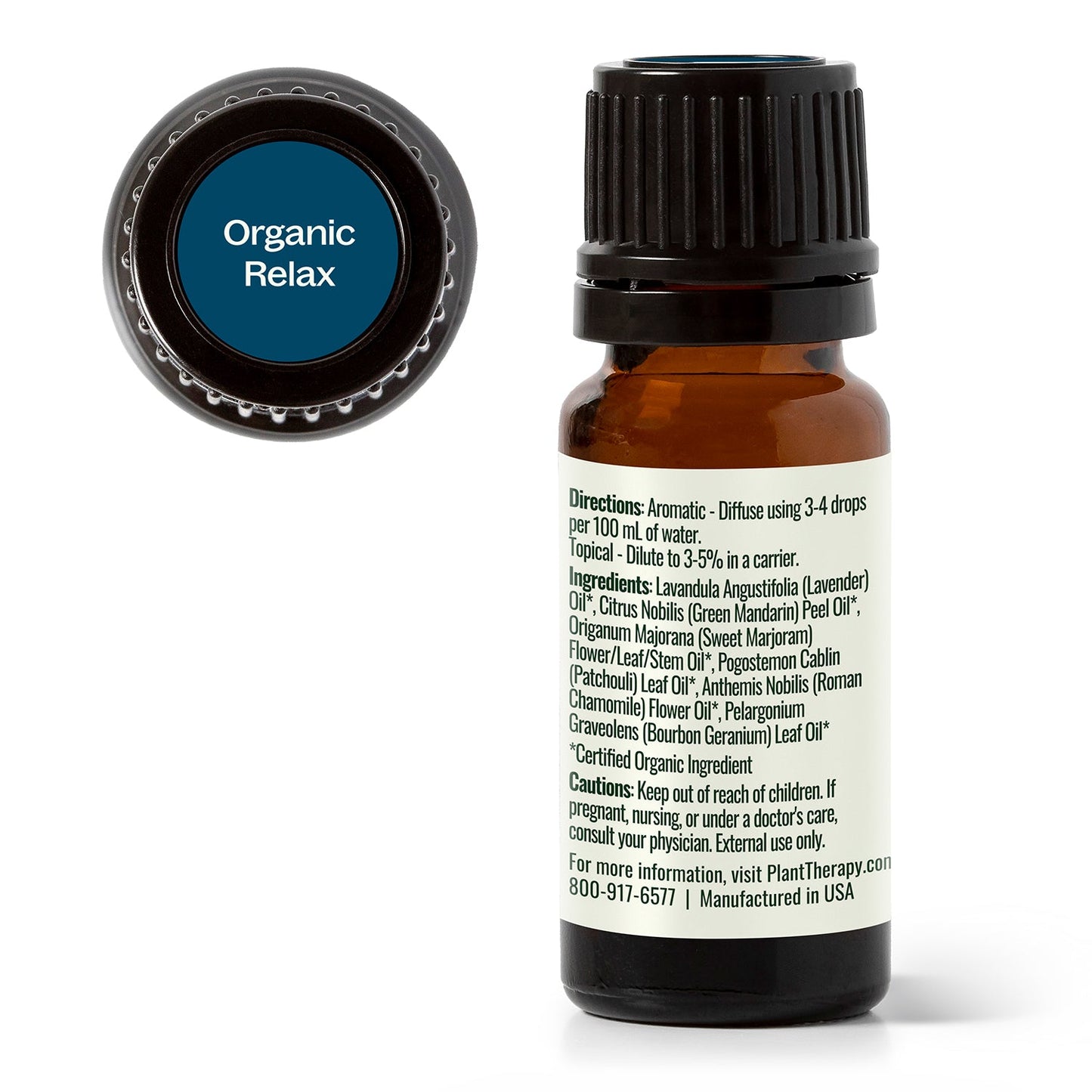 Mezcla de aceites esenciales orgánicos relajantes