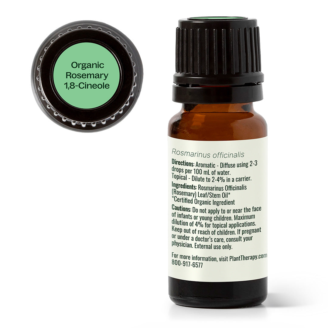 Aceite esencial de romero 1,8-cineol orgánico