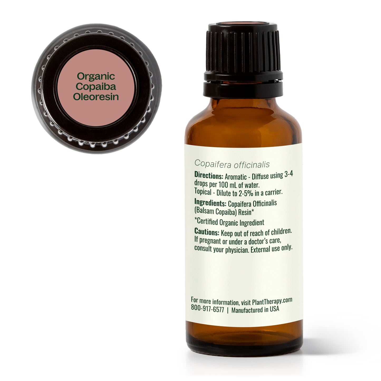 Oleorresina de copaiba orgánica