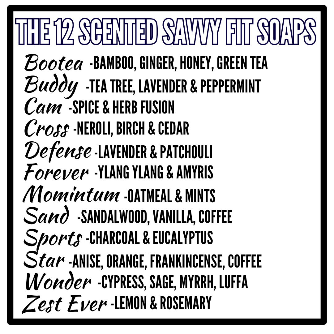 12 Bar Bundle (1 of each Scented Bar)