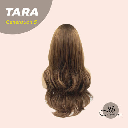 JBEXTENSION GENERATION FIVE 25 Inches Mocha Brown Curly Wig TARA G5