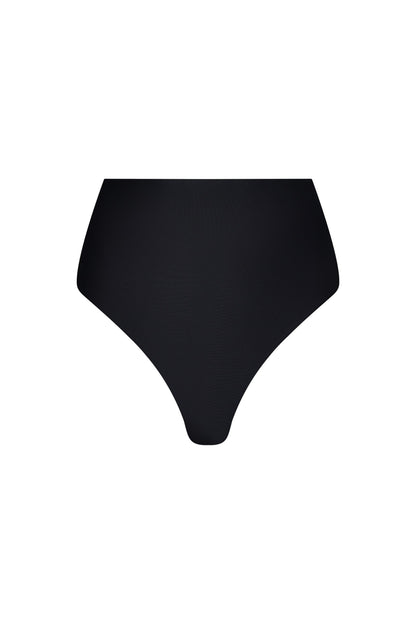 Palermo High Waist Bikini Bottom Black