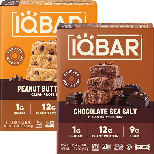 Chocolate Sea Salt & Peanut Butter Chip (24 Bars)