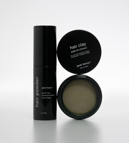 clay + powder duo